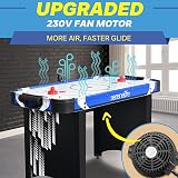 SereneLife Air Hockey Table Compact Arcade Game with LED Scoreboard view 5