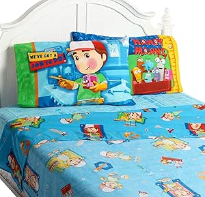 Amazon.com: Handy Manny Fix R Up Twin Sheet Set: Home & Kitchen