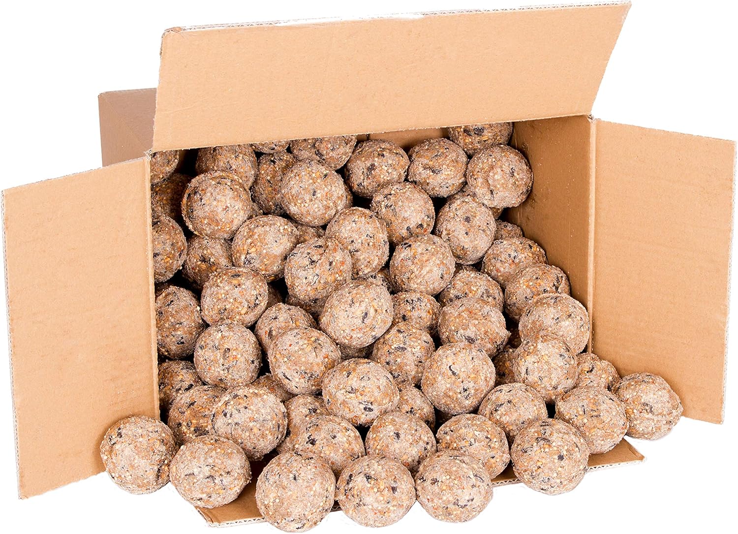 Pfiffikus NATÜRLICH 45 STK Winter Ganzjahresknödel Vogelknödel aus