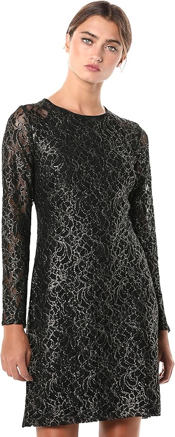 tommy hilfiger lace sleeve dress