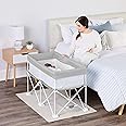Regalo My Crib Portable Infant Bassinet, Includes Design Padded Insert, Travel Carry Bag, Support Tubes, Step Safety Locking Mechanism, Grey