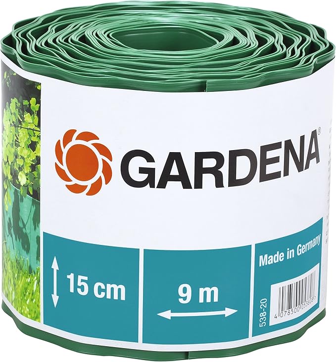 Gardena Lawn Edging 15 cm/9 m in green, 30x20x20 cm Amazon.co.uk