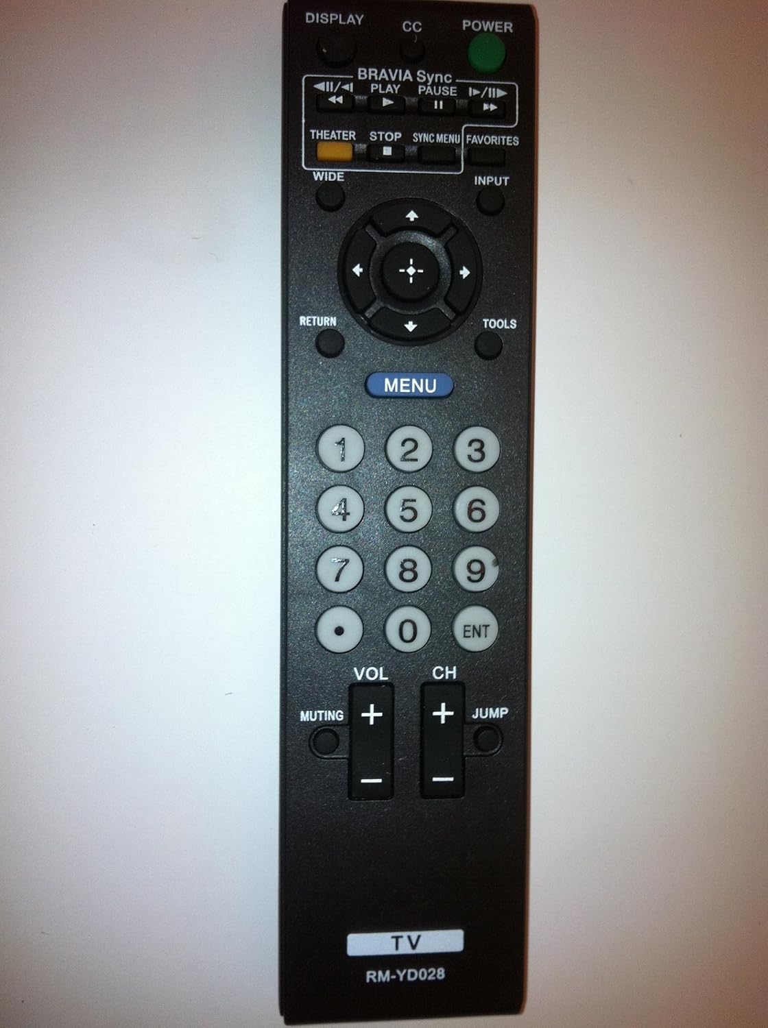 Amazon.com: Rm-yd028 Replaced Remote Control Fit for Sony Bravia LCD LED Tv  Kdl32l5000 Kdl46s5100 Kdl32xbr9 Kdl52v5100: Home Audio & Theater
