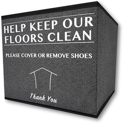 shoe covers for open house