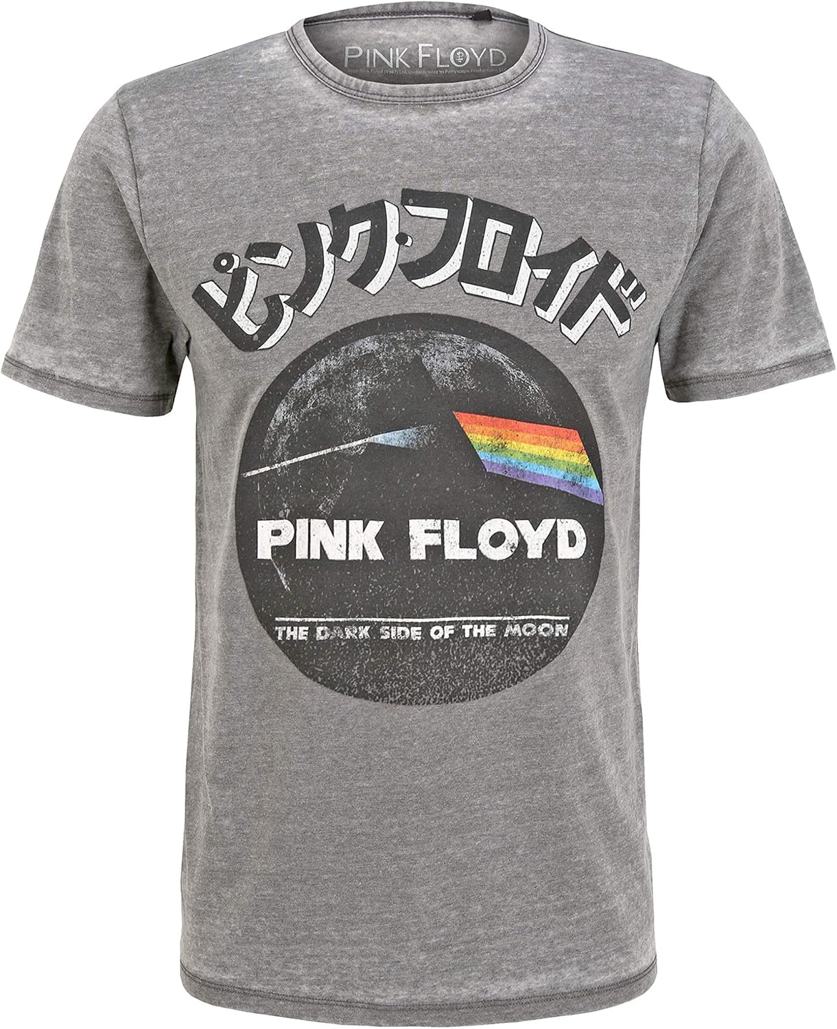 Recovered Pink Floyd Japan Grey TShirt Size M Amazon.de Bekleidung