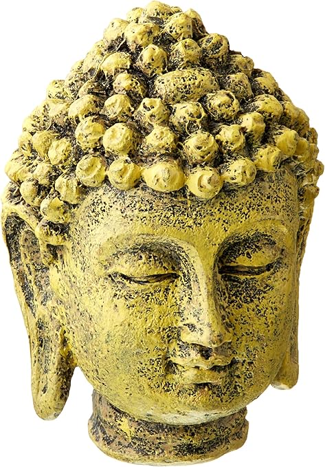 Amazon Com Penn Plax Mini Buddha Head Aquarium Decor Ornament