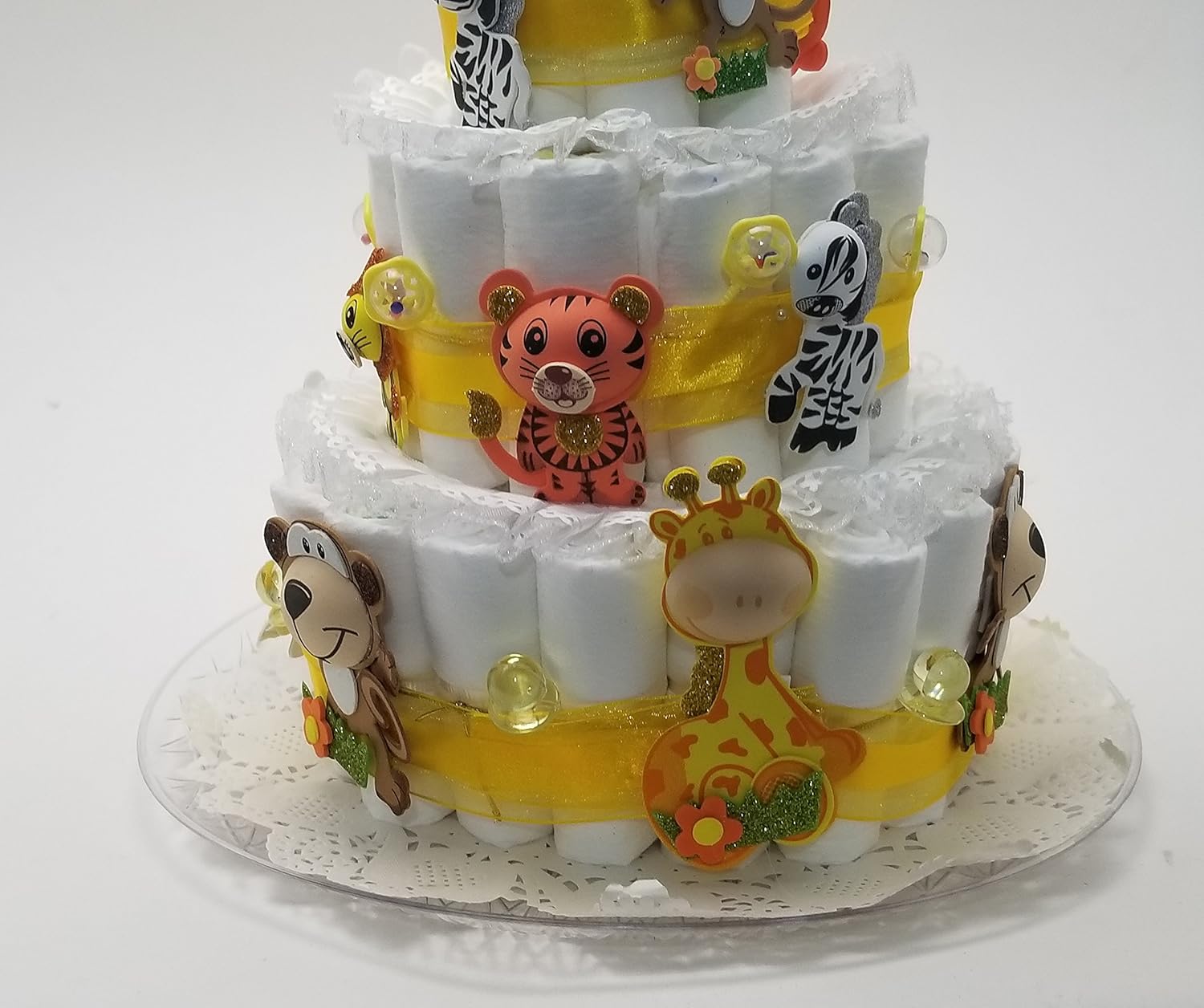 noah's ark diaper cake