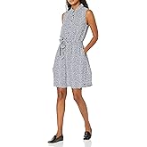 Amazon Essentials womens Sleeveless Woven Shirt Dress
