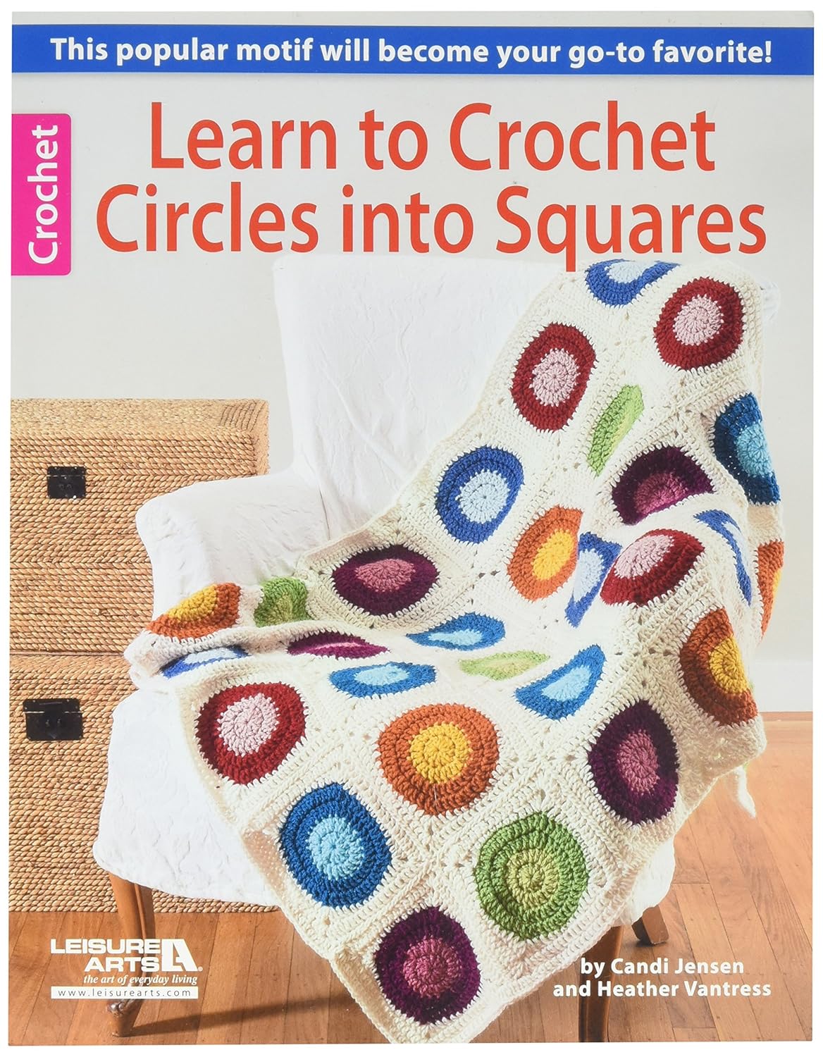 Crochet Pattern Concentric Circles Granny Square