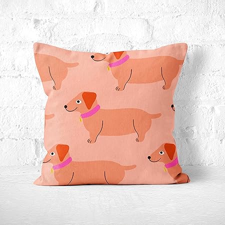 wiener dog pillow
