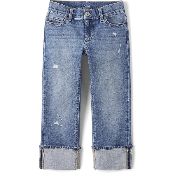 Jean Slim Fille Gymboree Taille 12 - Denim Bleu, Neuf Avec étiquettes