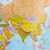 Maps International Huge World Map Political 2025 201cm x 116.5cm Front Sheet view 4