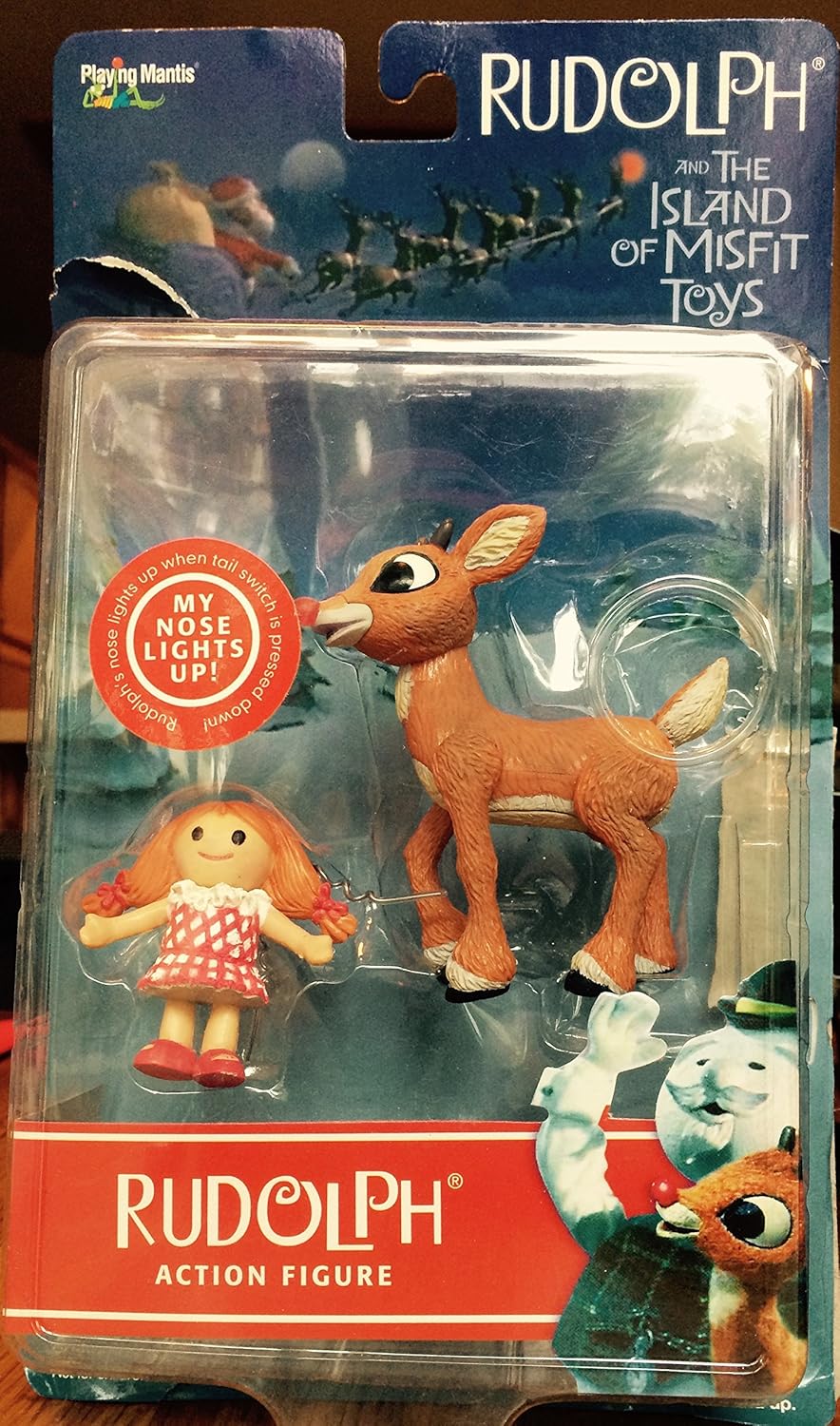 playing mantis rudolph figures