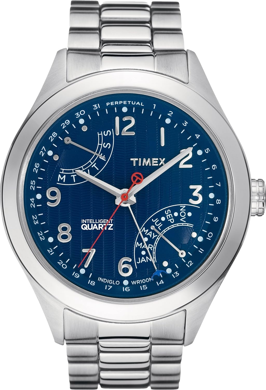 timex perpetual calendar setting