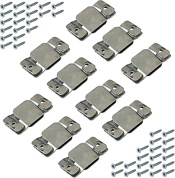 Gedotec Aufschiebeverbinder Sofa Mobel Verbinder Typ A Couch Verbinder Zum Schrauben Metall Verzinkt Einhange Beschlag Beschlag Fur Betten Polster Mobel Tische 10 Set Element Verbinder Amazon De Baumarkt