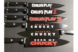 HANDMADE Childs Play Chucky 6 Knife Set Good Guy Doll Brad Dourif