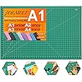 Density-upgraded 24" x 36" Large Self Healing Sewing Mat, Idemeet Rotary Cutting Mat 5 Play Cut Board for Crafts Hobby Project, Scale Size 24" x 36", A1, Green
