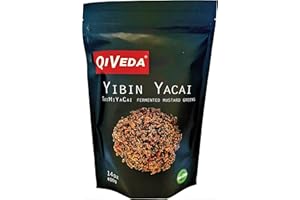 QiVeda Yibin YaCai | Premium Suimiyacai - 14oz (400g) | Sichuan Preserved Vegetable (Fermented Mustard)