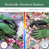 Pine Tree Tools Gardening Gloves Bamboo Mesh Men Women M view 2