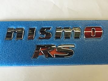 Amazon Com Nissan New Oem Juke Nismo Rs Rear Hatch Trunk Emblem Automotive