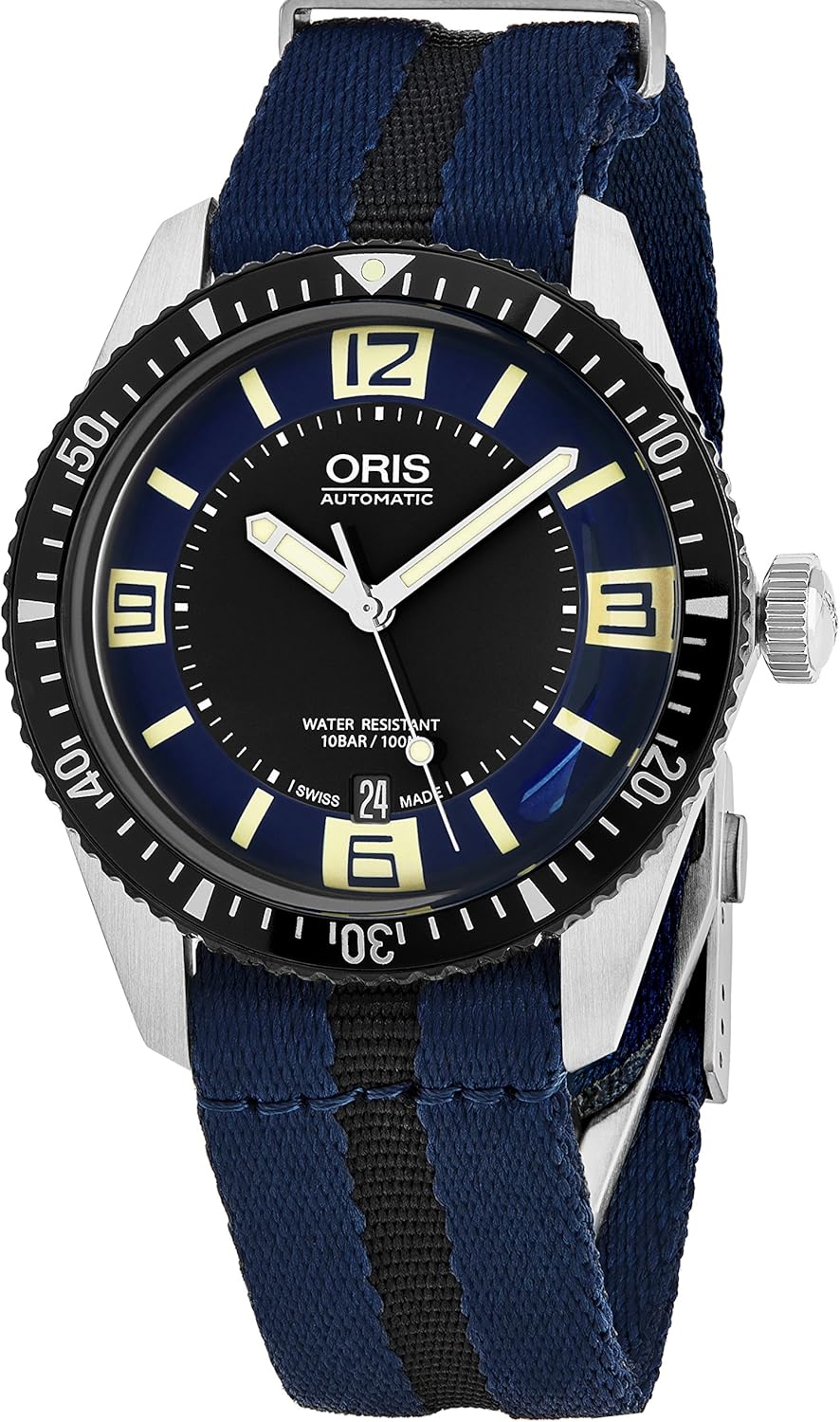 Oris Divers Automatic Blue Dial Mens Watch 01 733 7707 403507 5 20