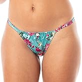 Satini Women's Tanga Bikini Briefs Satin Panties