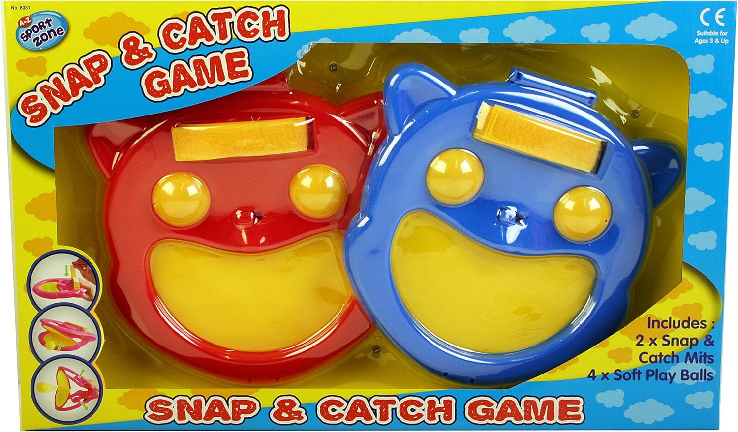A to Z 08031 Snap y Catch Juego Deportes y aire libre Habilidad y