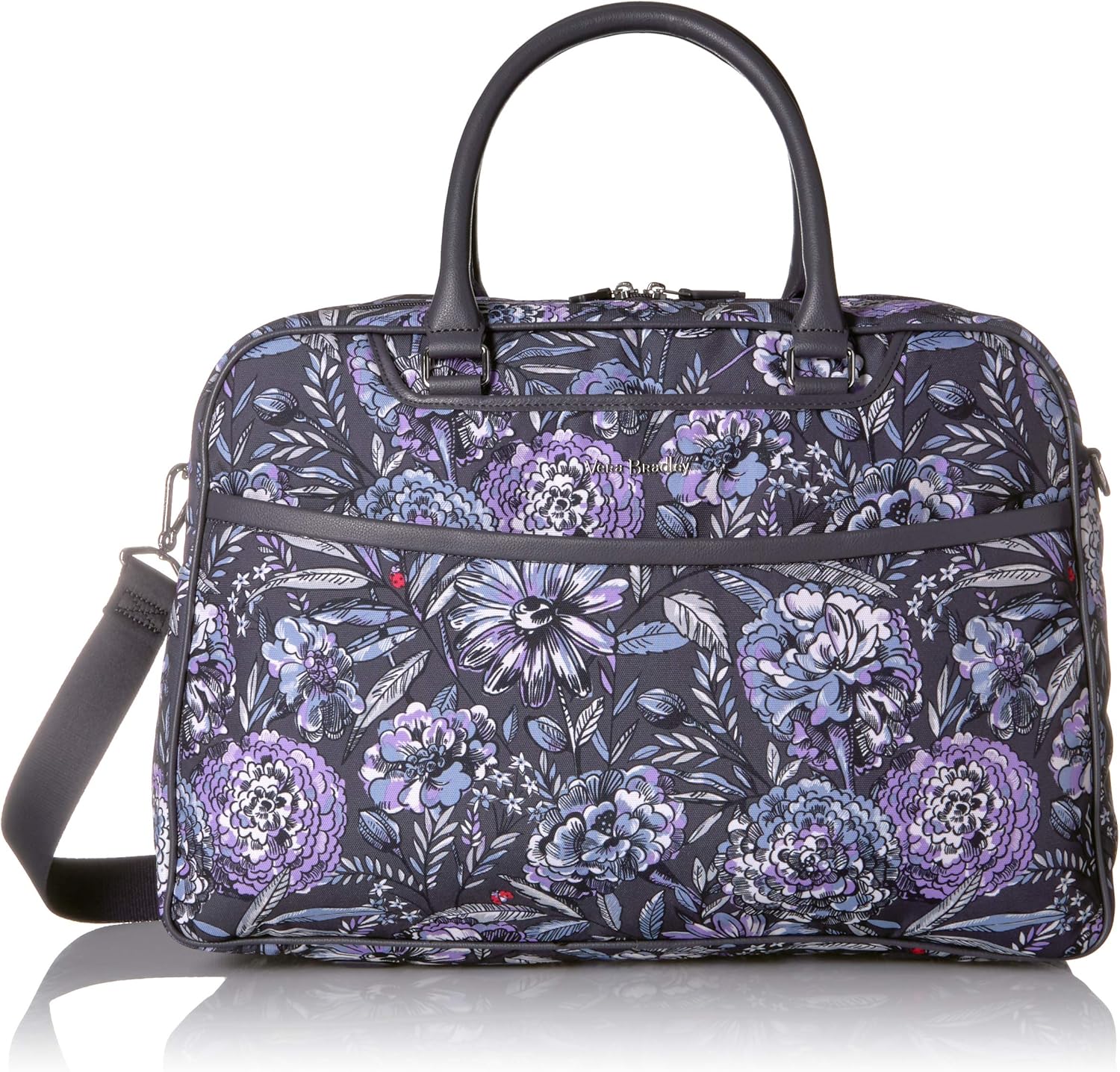 vera bradley lay flat weekender