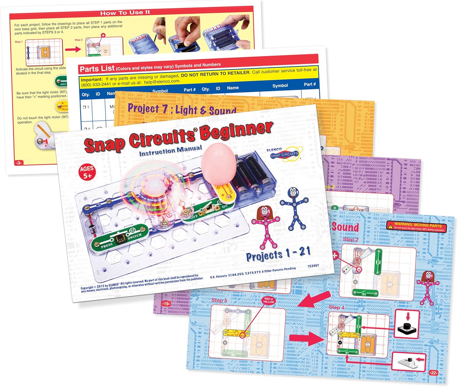 snap circuits for 5 year old