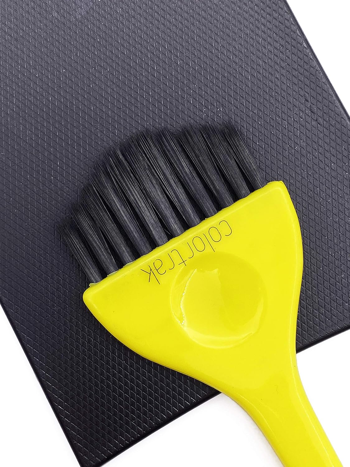 Colortrak Balayage Board and Brush Set, Achieve the Balayage Look, Curved Board Follows Head Shape, Textured and Smooth Sides, Handle for Comfort and Stability, Balayage Brush Included : Beauty