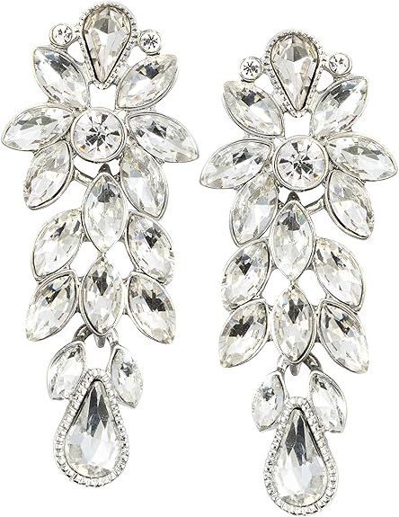 Materia 925 Silber Ohrhanger Kreuz 20x59mm Lang Ohrringe Damen