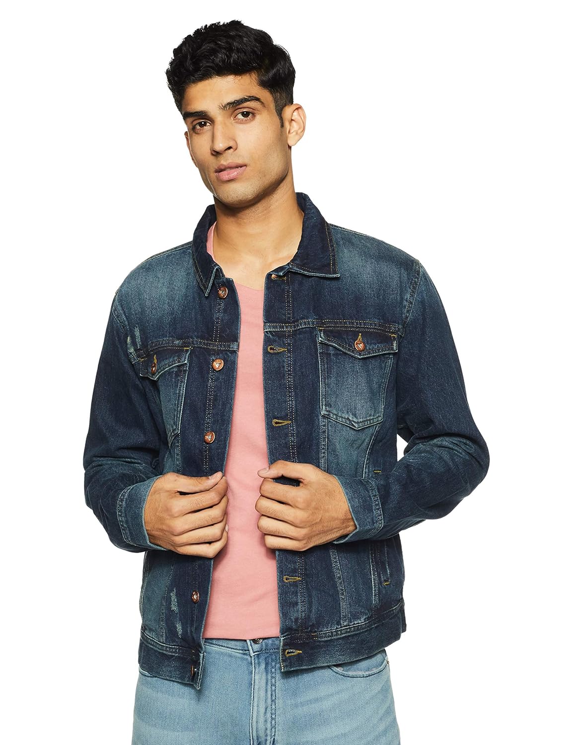 pepe jeans men's cotton jacket