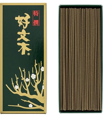 Baieido Kobunboku Plum Blossom Incense Sticks - Box Of 250 Sticks, 30 Minutes Burn Time Each - View #4