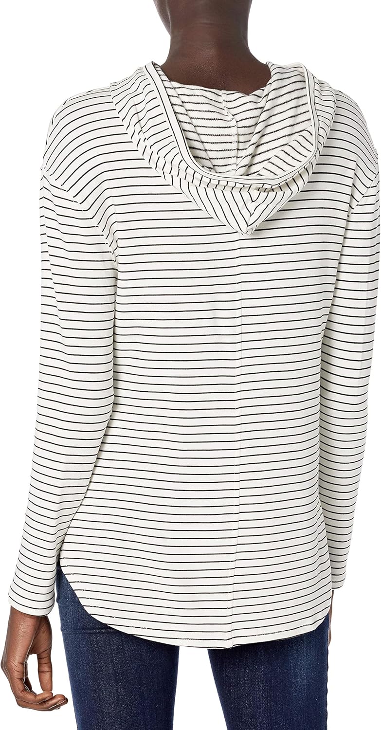  Brand - Daily Ritual Women's Supersoft Terry Long-Sleeve Hooded Pullover: Clothing