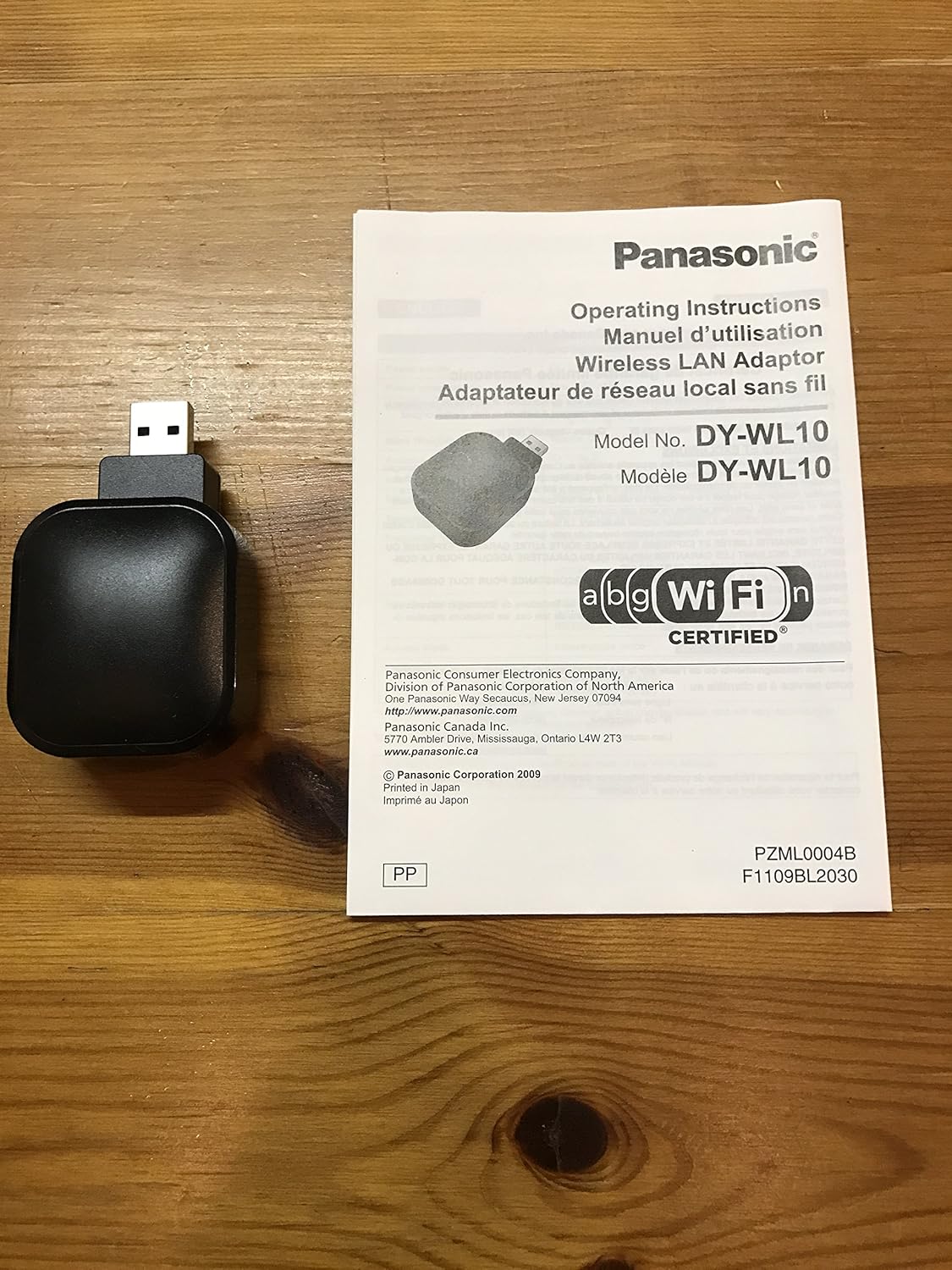 Panasonic Wireless LAN Adapter (Black) DYWL10K DYWL10K Amazon.co.uk