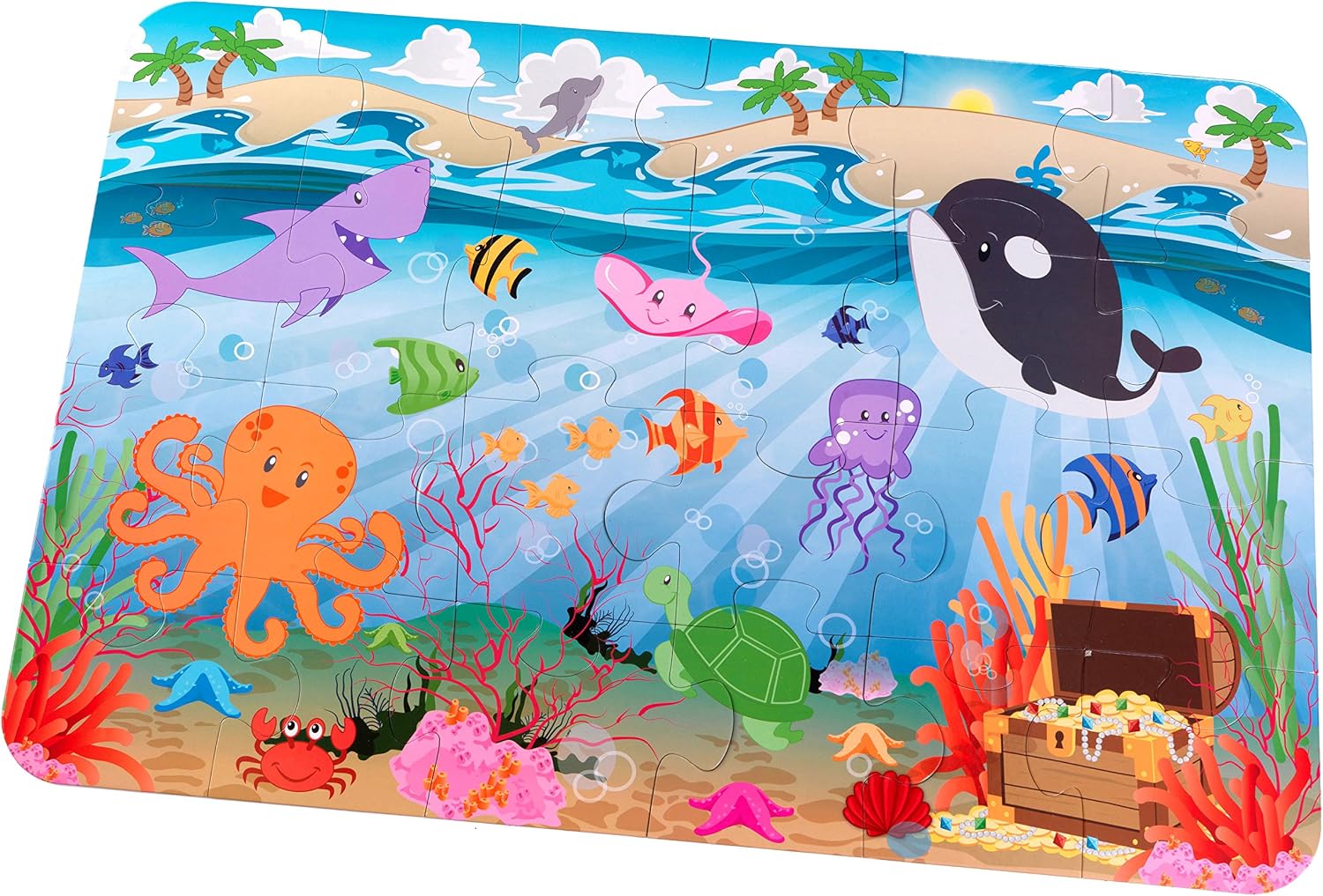 KidKraft Under The Sea Floor Puzzle - Image 4