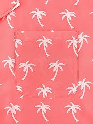 Hawaiian Shirts for Men Casual Beach Summer Shirt