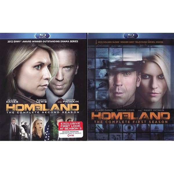 Amazon.com: Homeland: The Complete First and Second Season Blu-ray