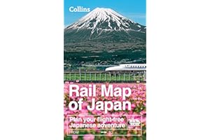 Collins Rail Map of Japan: Plan your flight-free Japanese adventure