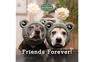 Sookie and Ivy Friends Forever! (Fox Chapel Publishing) Beautiful Gift Book Featuring Cute Photos of Dogs in Hats, with Uplifting and Funny Quotes About the Joy of Friendship