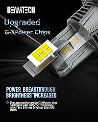 BEAMTECH H13/9008 Bulbs, G-XPower Chips