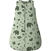 Looxii Baby Sleep Sack 6-12 Months 2.5 TOG Baby Wearable Blanket, Cotton Quilted Infant Toddler Sleeping Bag 2-Way Zipper Warm Toddler Sleep Sack for Winter