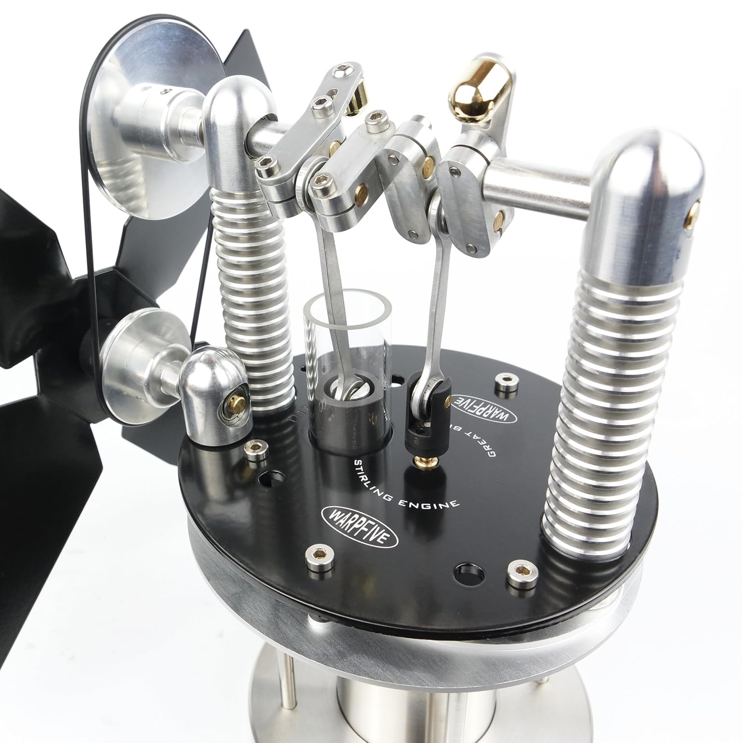 Kleine Ofenventilator Offener Kamin Ventilator Stirling Motorantrieb F