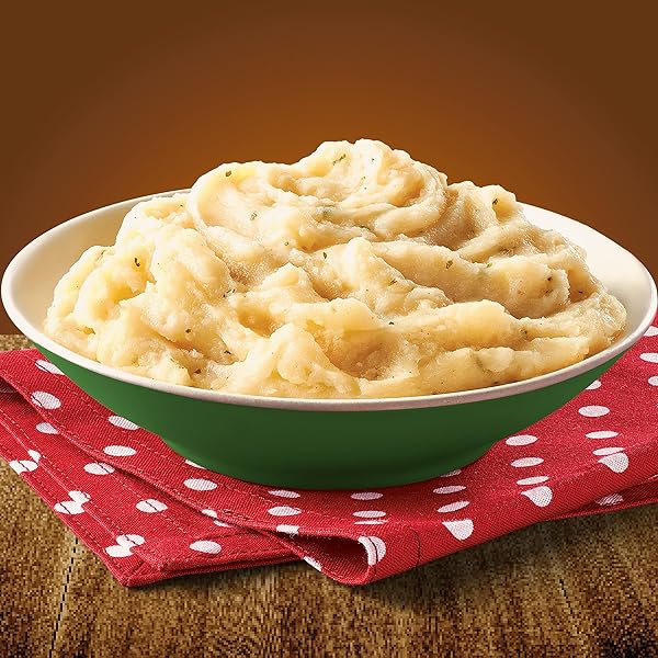 BETTY CROCKER ROASTED GARLIC MASHED POTATOES, 4 OZ.