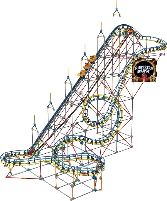 K'Nex Sorcerer's Eclipse Roller Coaster Building Set Amazon.co.uk