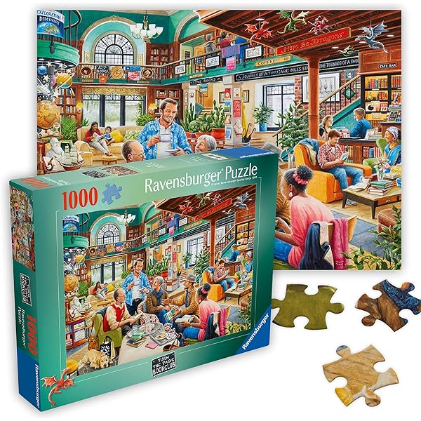 Amazon.com: Ravensburger The Puzzler's Desk 1000 Piece Jigsaw