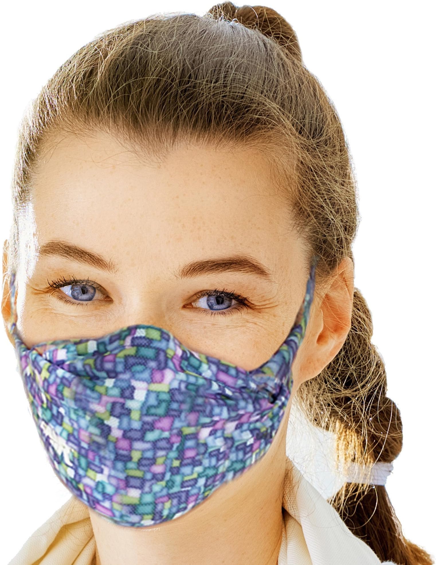 MyAir Comfort Mask, Starter Kit in Mosaic Tile - Made in USA
