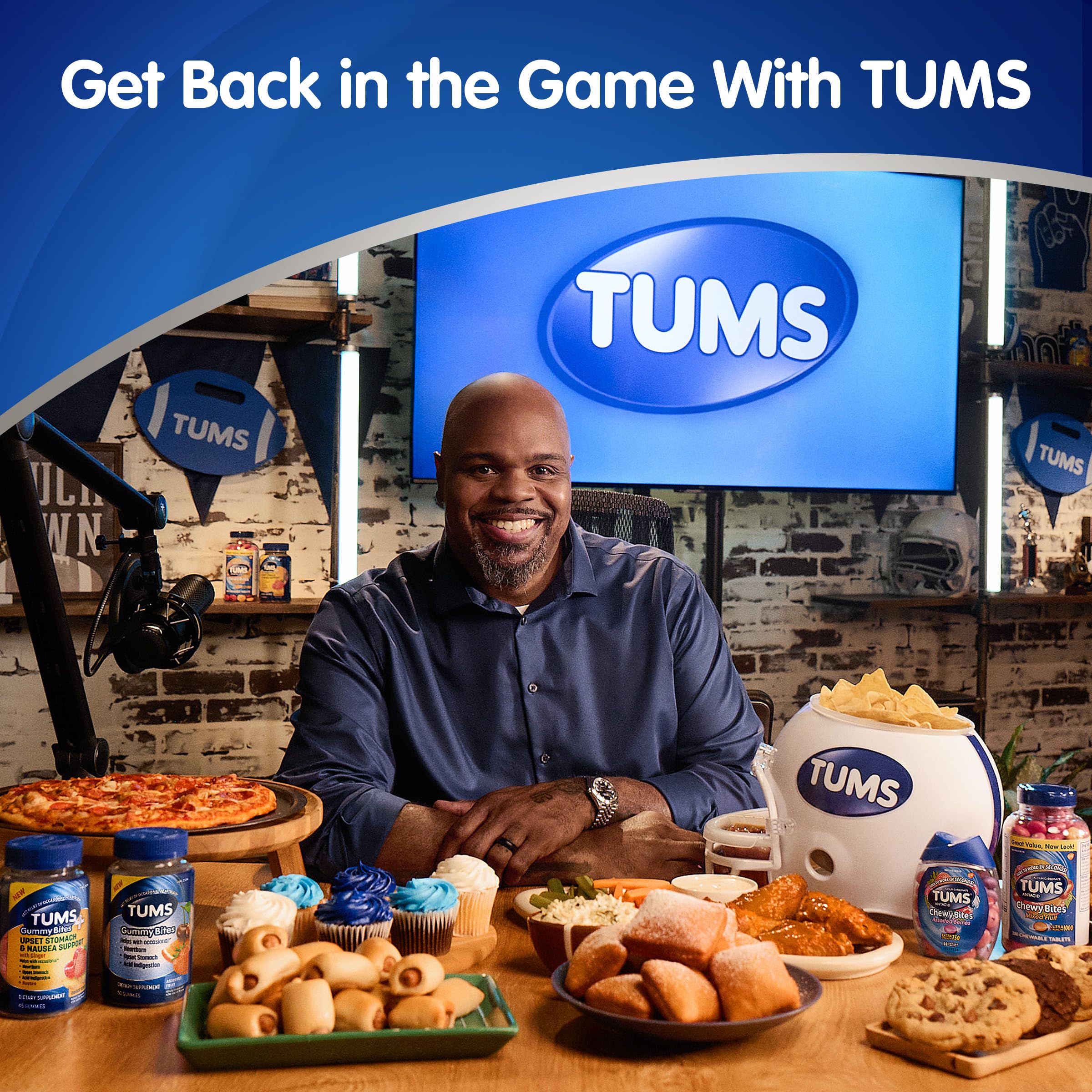 TUMS Chewable Antacid Tablets for Extra Strength Heartburn Relief, Great for a Summer BBQ - Assorted Fruit Flavors - 330 Count