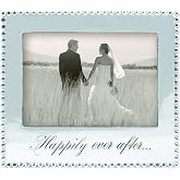MARIPOSA HAPPILY EVER AFTER BEADED 5X7 FRAME | SILVER | BRILLANTE | FRAMES | STATEMENT FRAMES | RECYCLED SANDCAST ALUMINUM | HANDMADE IN MEXICO