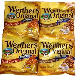 Werther's Original Sugar-Free Candies Bundle - 4